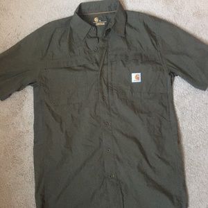 Men's Carhartt Button down T shirt- Relaxed Fit